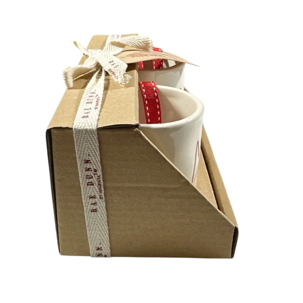 NEW Rae Dunn Christmas MERRY & BRIGHT ESPRESSO Gift Set